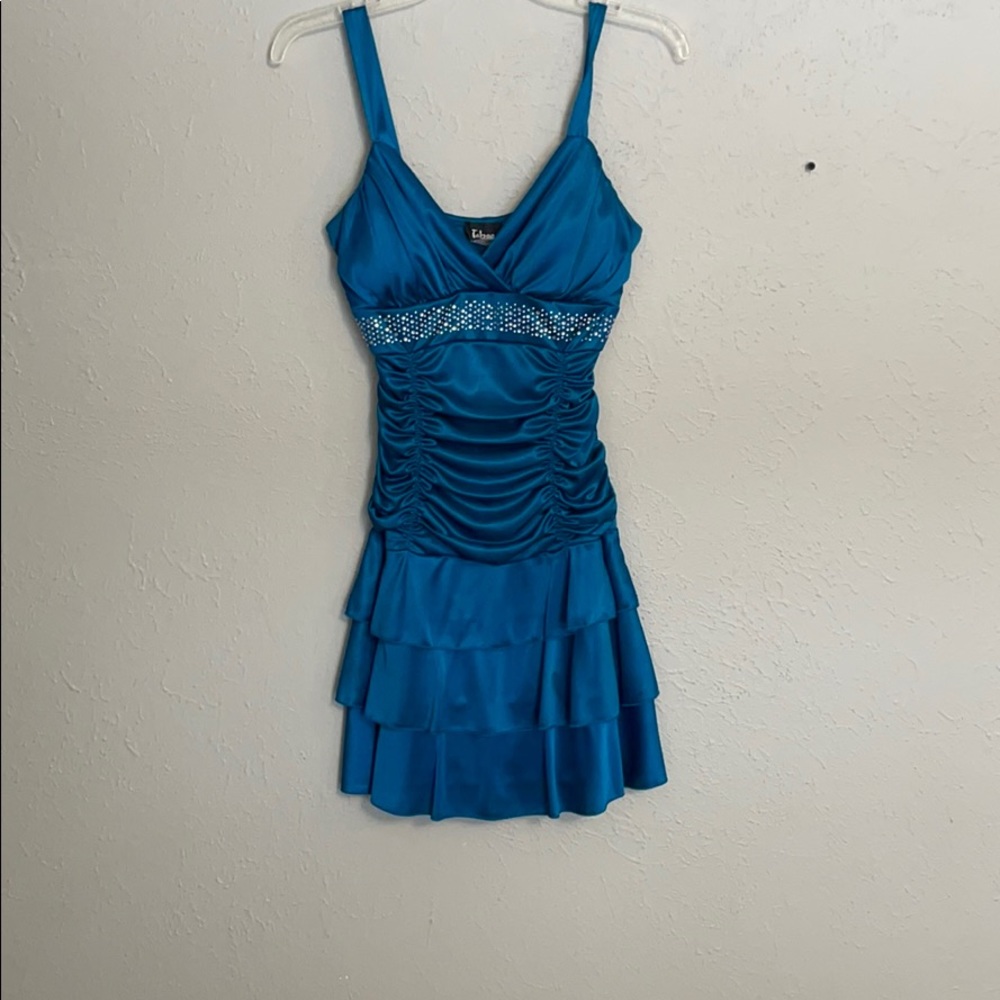 Short Blue/Teal Dress